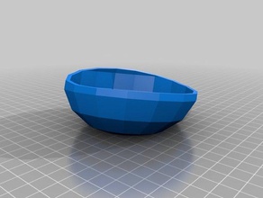 my customized bowl factory household 3d print model - Mito3D