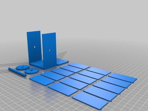 printable snap flip display hobby mechanical snap-flip 3d print model - Mito3D