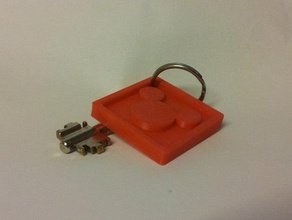 mickey mouse la chaîne de clé porte-clés 3d print model - Mito3D