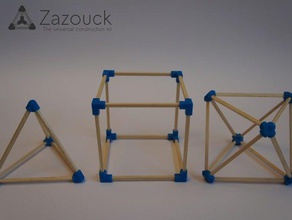 zazouck construction toys customizer game 3d print model - Mito3D