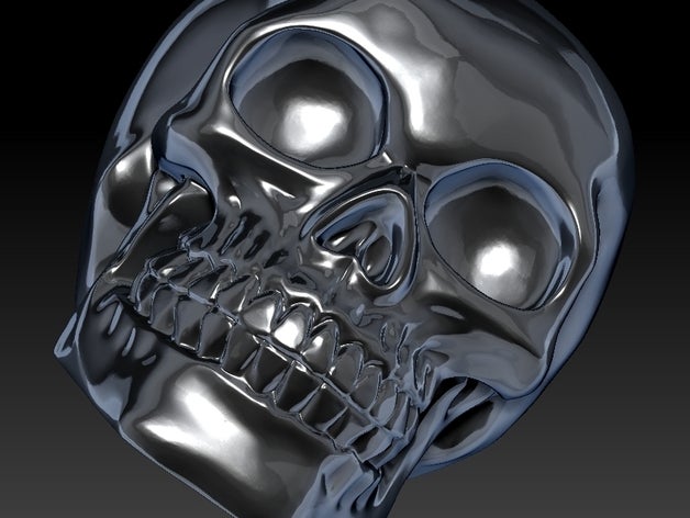 celtic kafatası aslında taranmış diğer 3D print model - Mito3D