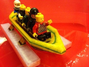 cgr pontoon boat full size toys games 3d print model - Mito3D