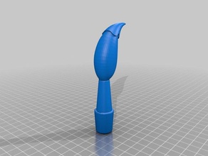 paintbrush wine stopper other 3d print model - Mito3D