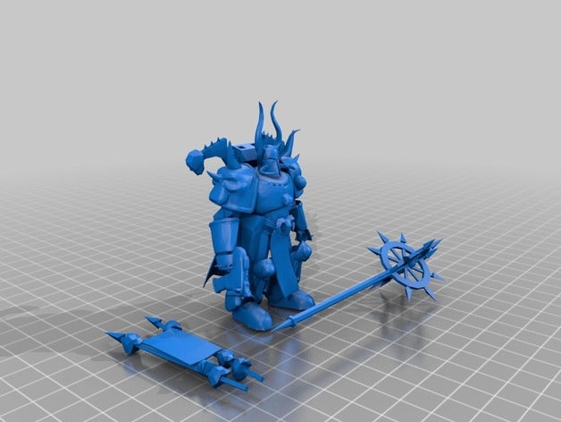 wh eliphaz creatures 40k eliphas warhammer 3D print model - Mito3D