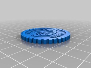 urban faerie coins badges 3d print model - Mito3D