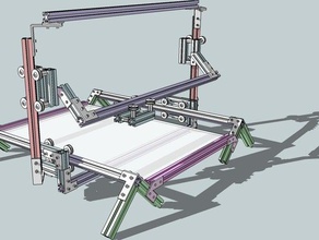 cnc çerçeve fikir makerbeam v rails-rulman yivli diy 3d print model - Mito3D