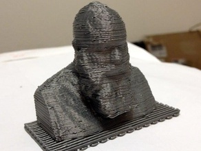 derek quenneville reconstruída outros do busto a cabeça o kinect ponoko reconstructme scan digitalizado 3d print model - Mito3D