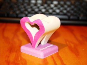 diş valentine diğer 3d 3dp Kanada renk hekimi hediye kalp tatil aşk model montreal süsleme Romantik 3d print model - Mito3D