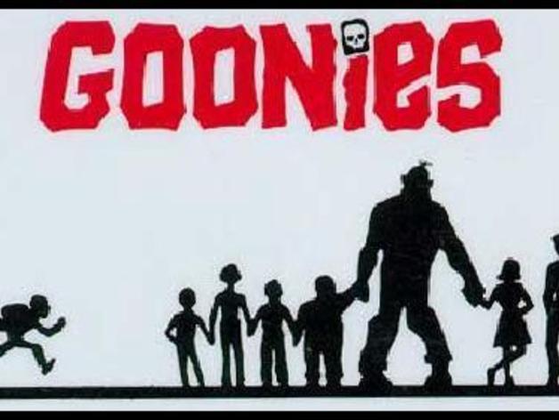 goonies aile sticker pencere diğer nes 3D print model - Mito3D