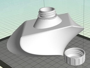 botella-22 contenedores 3d print model - Mito3D