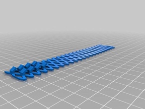 il mio personalizzato elastostraps riutilizzabili gancio in velcro fai da te 3d print model - Mito3D