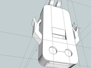 robot fischio musica giocattolo 3d print model - Mito3D