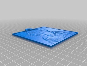 marcus 2d Kunst angepasst 3d print model - Mito3D