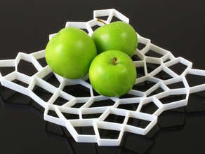 fruit platter other decoration design fave home structure 3d print model - Mito3D