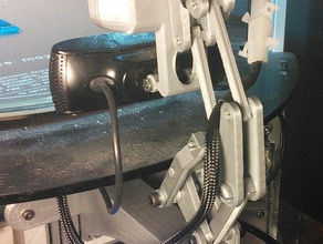 Kamera-arm Klammern rostock max 3d Drucker - Zubehör Kamera-Halterung logitech c910 3d print model - Mito3D