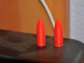9x19mm nato bullet dummy other 9x19 3d print model - Mito3D