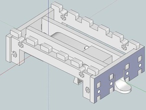 quick change build narrow platform tom other 3d experiment upgrade part sketchup 3d print model - Mito3D