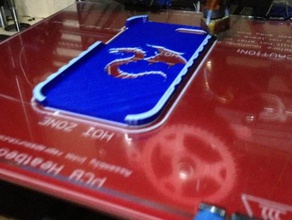 iphone 5 dragon Fall mobile 3d print model - Mito3D