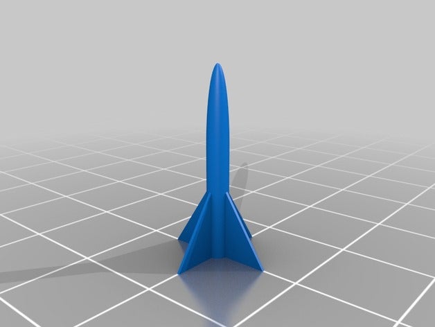 cohete modelos personalizado 3D print model - Mito3D