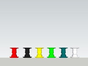 illusion d'optique vase ménage 3d print model - Mito3D