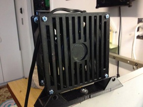 fan grille electronics 3d print model - Mito3D