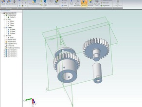 inmoov neck gear bearing robotics 3d print model - Mito3D