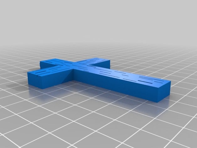 Rückspiegel Kreuz Schlüsselanhänger key chain religion 3D print model - Mito3D