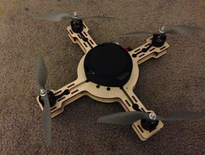 Drohnen-kleine phrai multi-wii-apm-basierten boards diy autonome die Drohnen Fliegen multi-copter quadcopter 3d print model - Mito3D