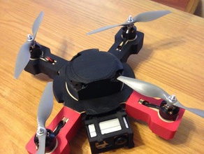 cobre câmera gopro anexo pequena phrai madeira quadcopter diy os anexos drone multi-copter 3d print model - Mito3D