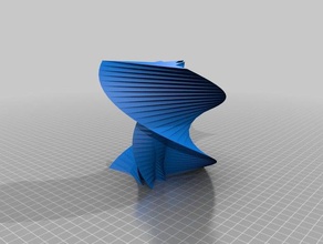 line sculpture 2 math art customized sculptures 3d print model - Mito3D