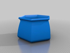 bloempot ev 3d print model - Mito3D