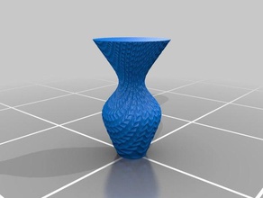 knitted vase 2 other 3d print model - Mito3D
