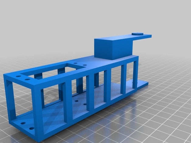 servoarm la robótica 3D print model - Mito3D