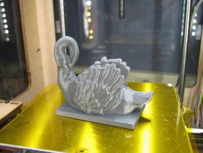 swan scan 2 other animal kinect reconstructme toy 3d print model - Mito3D