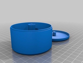 fone de ouvido recipiente gadgets personalizado 3d print model - Mito3D