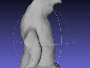 stuffed penguin scan animals 3d print model - Mito3D