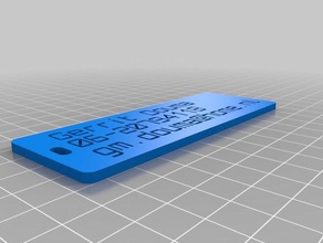 nieuw etiket organizasyon özelleştirilmiş 3d print model - Mito3D