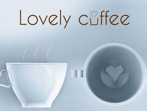 lovely coffee relaxing cup cafe con leche hidden heart kitchen dining gift solidoodle valentine whatakuai 3d print model - Mito3D