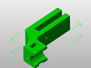 beheizte-Bett Kabel-Prise Prävention retrofit clip ao-10x-Serie-Drucker mendelmax vielleicht die taz 3d Teile ao-100 ao-101 3d print model - Mito3D