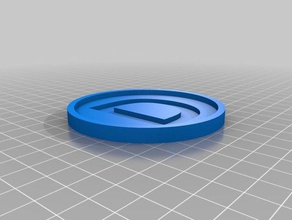letter coaster household 3d drink personal print prints table 3d print model - Mito3D