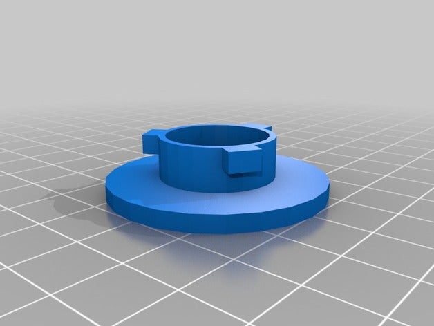 3m Stil Atemschutzmaske filter Bajonett-Stil male mount Teile 3D print model - Mito3D