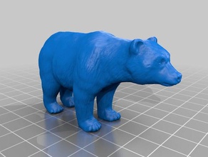 urso modelos 3d print model - Mito3D