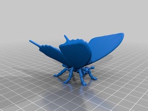 butterfly models 3d print model - Mito3D