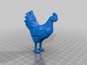 chiken models 3d print model - Mito3D
