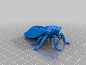 ağustosböceği modelleri 3d print model - Mito3D