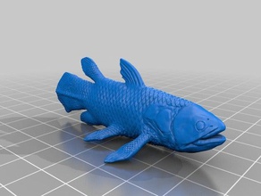 coelacanth modelleri 3d print model - Mito3D