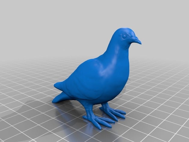 dove models paloma 3D print model - Mito3D