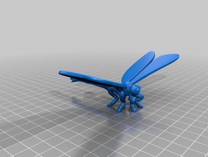 dragonfly Modelle 3d print model - Mito3D