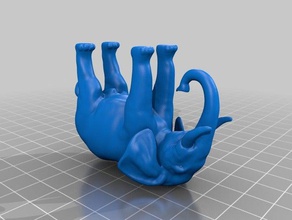 elephant models 3d print model - Mito3D