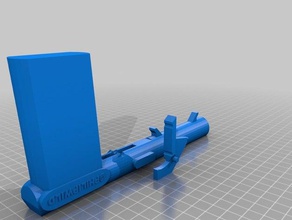 oyuncak tabanca lastik bantlar vuruyor oyuncaklar oyunlar 3d print model - Mito3D